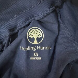 Healing Hands Navy Blue Scrub Joggers